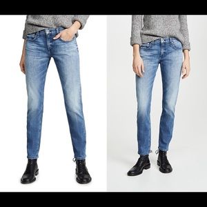 Rag & Bone Dre Low-Rise Slim Boyfriend Jean